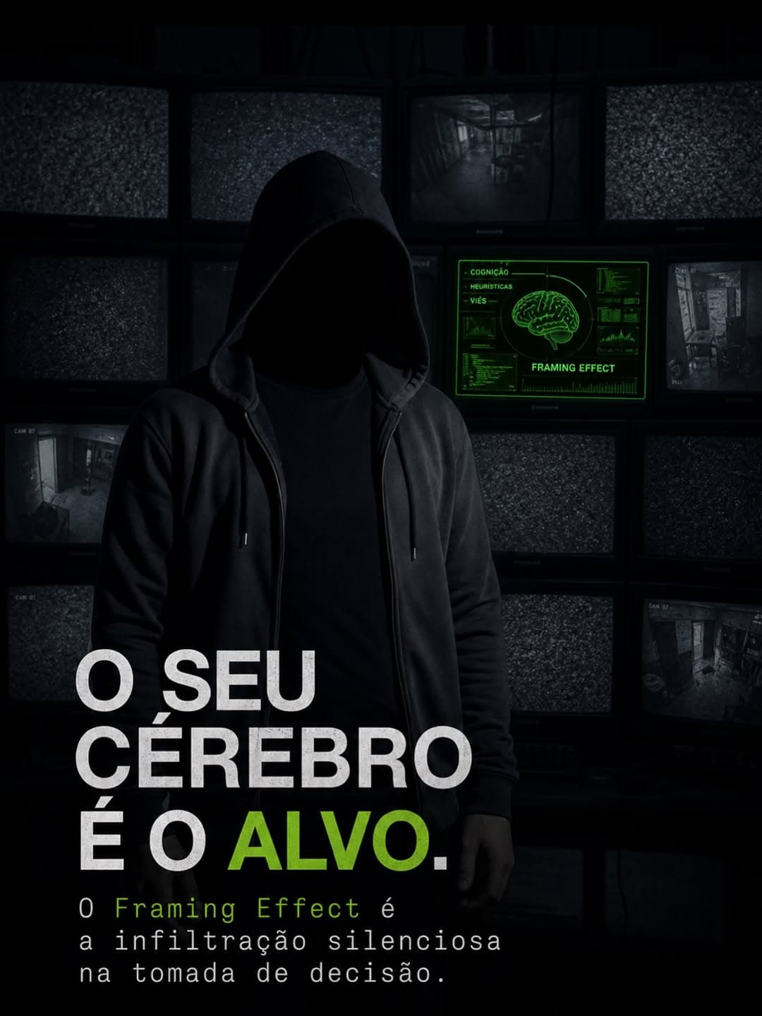 Framing Effect – o viés cognitivo que demonstra como a maneira de enquadrar uma mensagem influencia drasticamente a perceção e,...