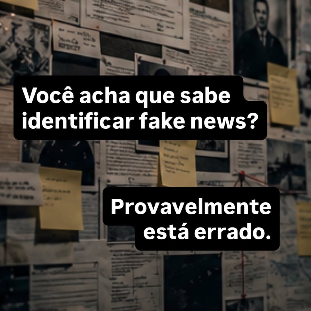 A maioria das pessoas acredita que está "bem informada". Na prática, está apenas exposta.