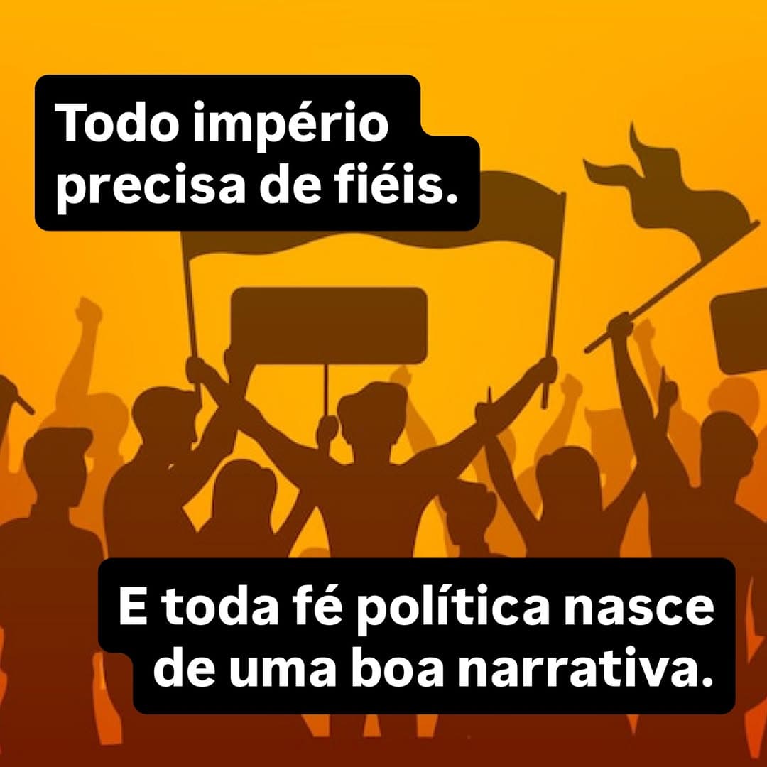 Nenhuma potência vence apenas com armas, vence também com narrativas.