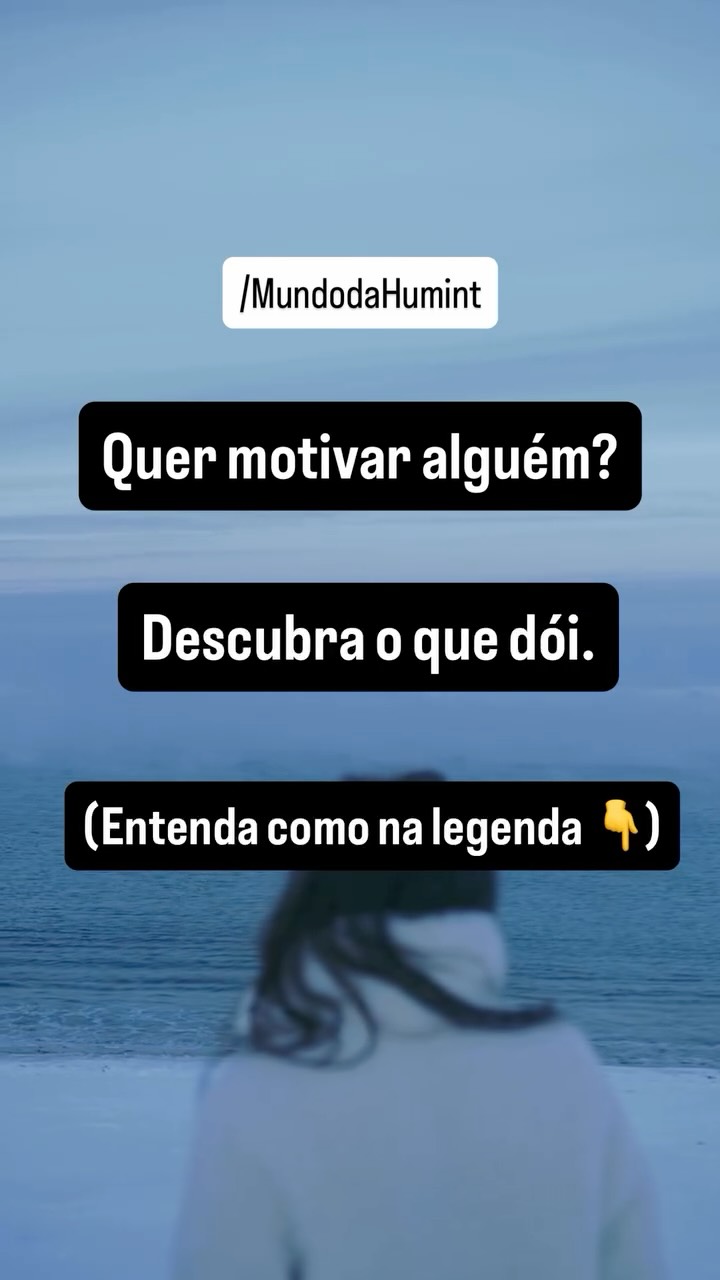 Esqueça a pirâmide de Maslow. Na coleta de dados através de pessoas, o que move uma fonte a falar ou fazer algo é a DOR.