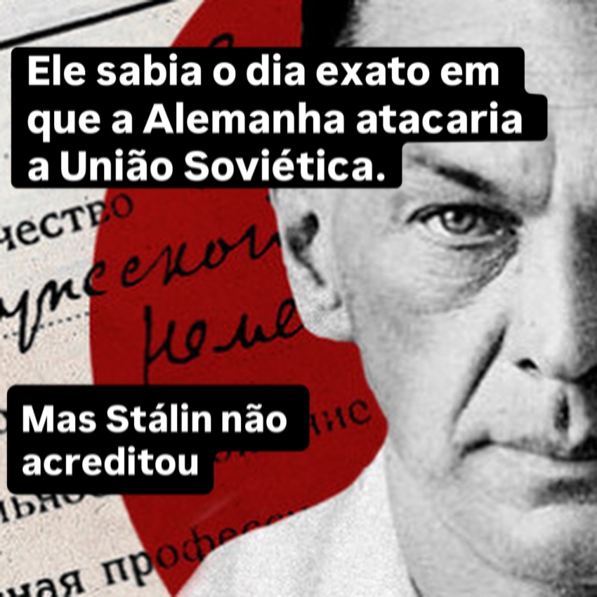 Richard Sorge é o tipo de espião que só existiu uma vez. Um homem que viveu no limite da credibilidade e morreu desacreditado.