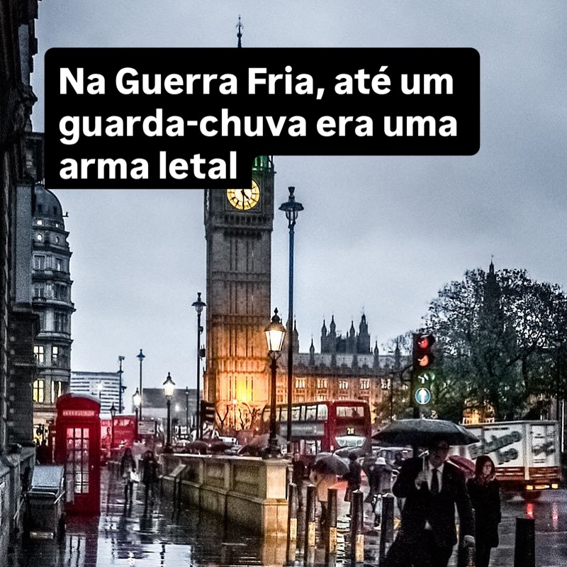 Georgi Markov era um jornalista e dissidente búlgaro que denunciava abusos do regime comunista e por isso se tornou alvo: sua voz...