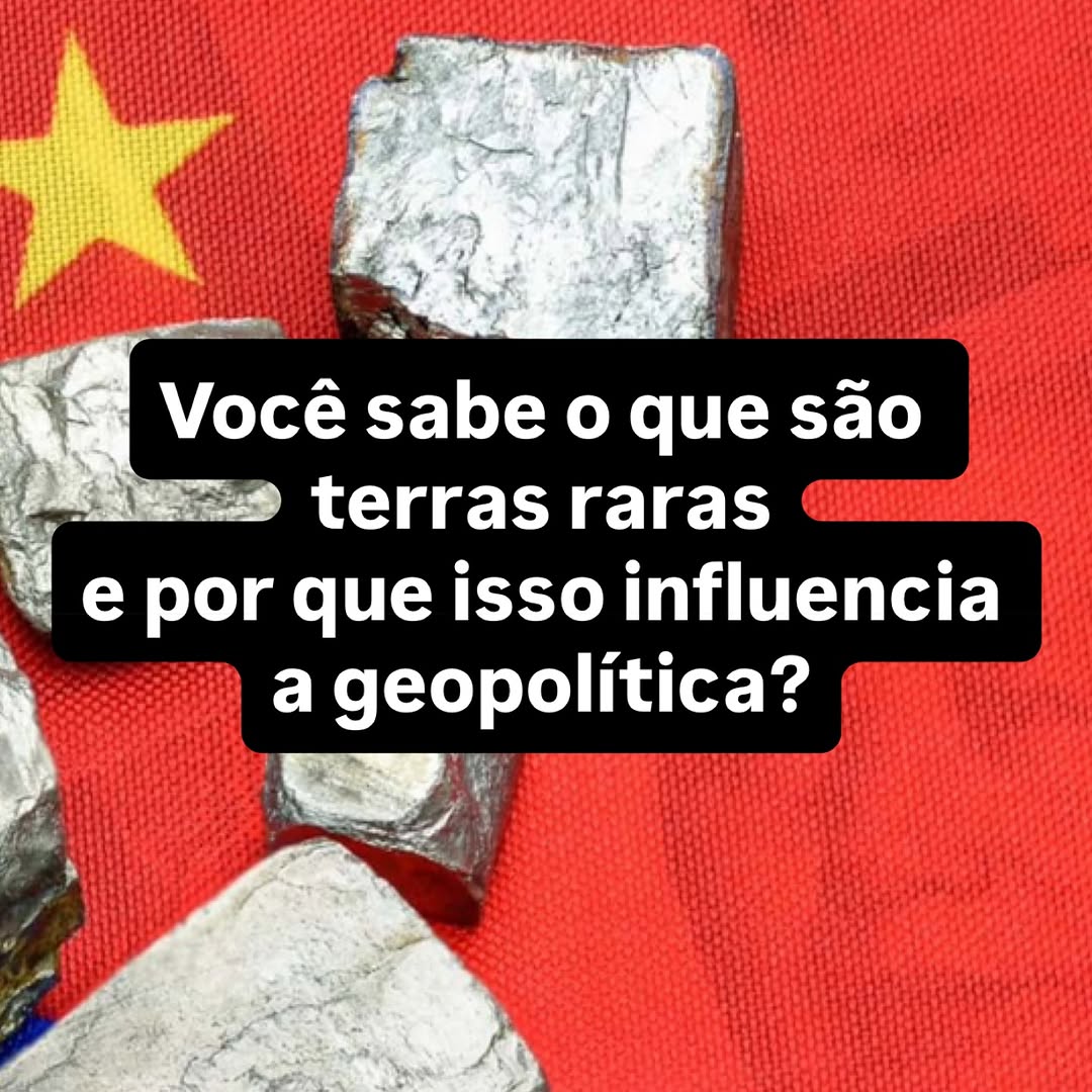 Terras raras não são apenas elementos químicos. São um ativo estratégico capaz de alterar equilíbrio de poder entre Estados.