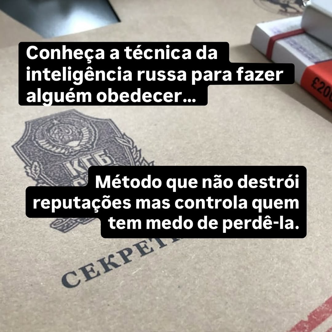 Kompromat não é apenas um dossiê. É um mecanismo psicológico de influência baseado na antecipação do medo.