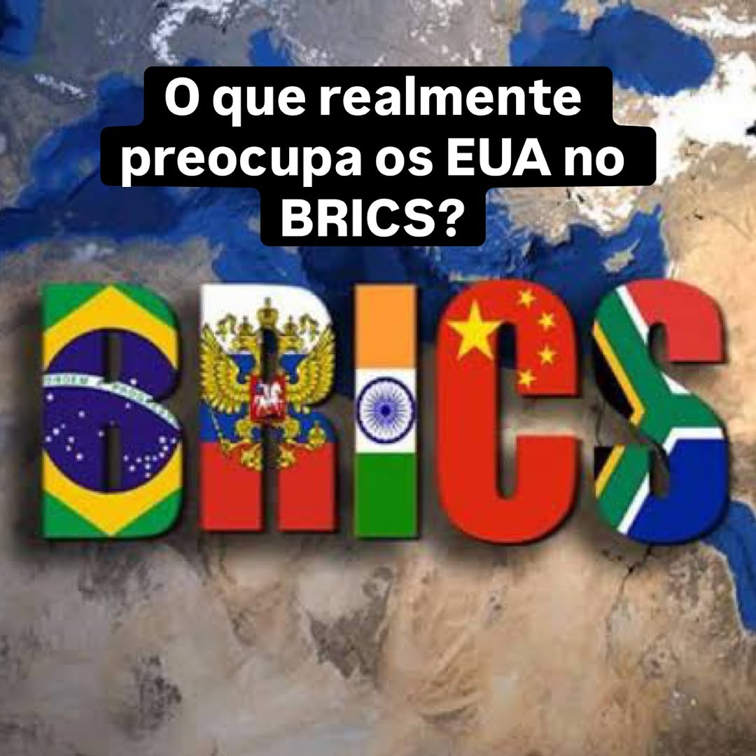 O maior risco do BRICS para os EUA não é econômico e político.