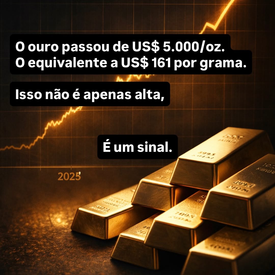Quando eu falo em sinal, não é previsão. É comportamento.