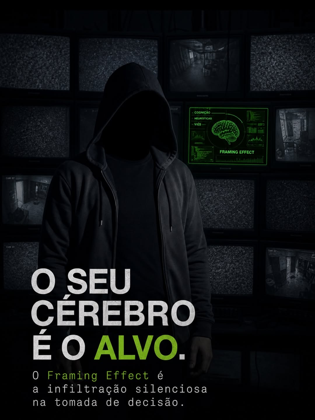 Framing Effect – o viés cognitivo que demonstra como a maneira de enquadrar uma mensagem influencia drasticamente a perceção e,...
