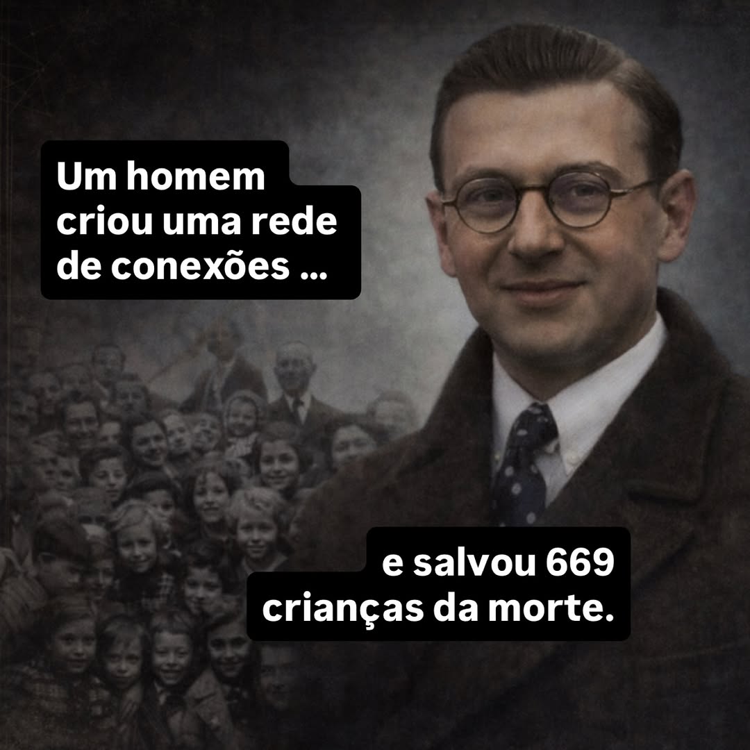 A operação de Nicholas Winton foi, na prática, uma operação HUMINT improvisada em ambiente hostil.